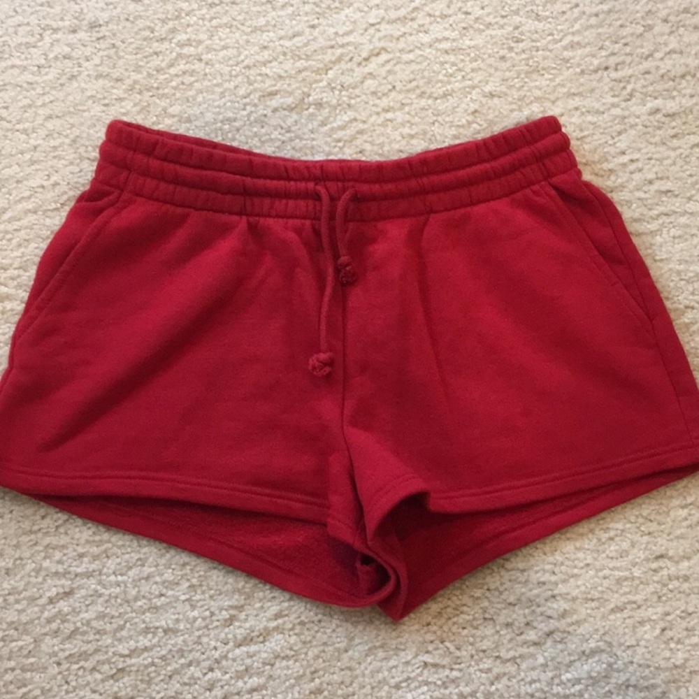 Red Aritzia Shorts